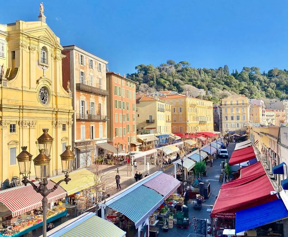 Charming Corner Abode With Castle Views Apartment Nice France